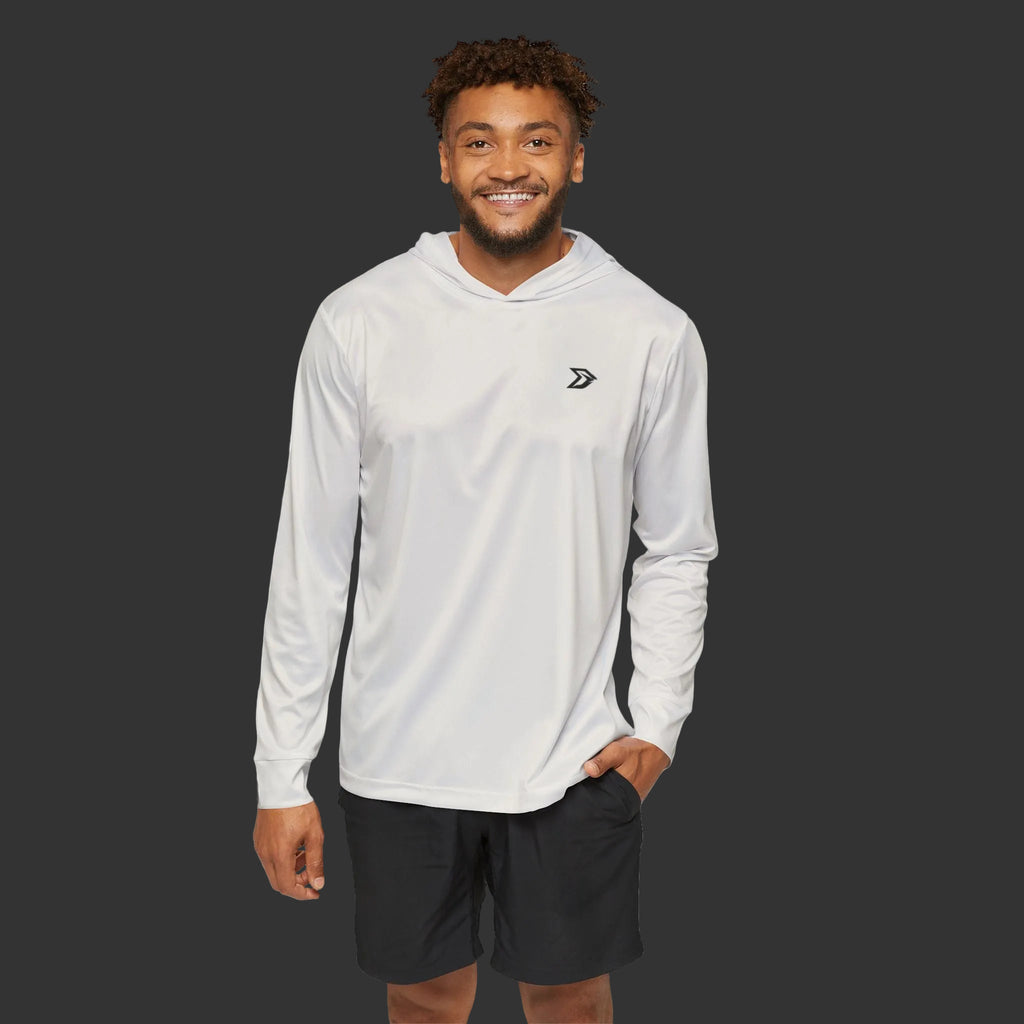 Discara Cloud Hoodie-White